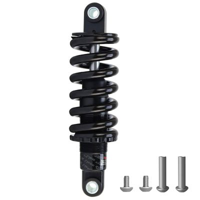 LvTu Mountain Bike XC Rear Shock Absorber 125mm (5") 150mm (6") 165mm (6.5") 190mm (7.5") Coil Spring Suspension with Extra 50mm Bushing (Color : 190mm, Size : 1500Lb)