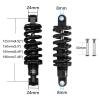 LvTu Downhill Bike XC Shock Absorber Coil Spring Rear Suspension 125mm 150mm 165mm 190mm Black Shock Body (Color : 165mm, Size : 450Lb/40-50kg) view 2
