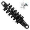 LvTu Mountain Bike E-Bike Wheelchair Rear Shock Absorber 125mm (4.9") 150mm(6") 165mm (6.3") 190mm (7.5") Coil Spring Suspension Black with Bushing (Color : 125mm, Size : 1000Lb) view 1