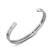 Enni of York every little thing is gonna be alright Bracelets for Women Personalized Inspirational Jewelry Bangle for Her view 1