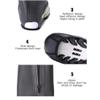 SXFJF Unisex's Road Cycling Overshoes, Neoprene Reflective Waterproof Windproof Bike Overshoes Cold Protection Thermal, for Road Biking,Green,L view 3