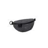 Revelry Amigo Waist Pack Hip Bag Small Exterior Trim, Brass Hardware for Men & Women Hip Bum Bag with WaterProof Zip Lock for Outdoors Workout Traveling Casual Running Hiking Cycling - Smoke view 1