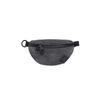 Revelry Amigo Waist Pack Hip Bag Small Exterior Trim, Brass Hardware for Men & Women Hip Bum Bag with WaterProof Zip Lock for Outdoors Workout Traveling Casual Running Hiking Cycling - Smoke view 2