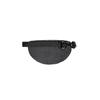 Revelry Amigo Waist Pack Hip Bag Small Exterior Trim, Brass Hardware for Men & Women Hip Bum Bag with WaterProof Zip Lock for Outdoors Workout Traveling Casual Running Hiking Cycling - Smoke view 3