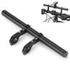 Bike Bicycle Double Handlebar Extender Extension,11.8"(30 cm) Aluminum alloy Super Long Bracket AccessoriesFor Bike Mounts,Extender Bars, Headlights,Light Lamp,Phone Mount,For 31.8mm/25.4mm caliber view 1