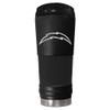 Great American Products Black Los Angeles Chargers 24oz Stealth Matte Tumbler view 1