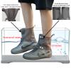 McBiuti Waterproof Rain Boot Shoe Covers,Unisex Reusable Foldable Overshoes, Resistant Rain Ankle high top Boots Non-Slip Washable Protection view 2