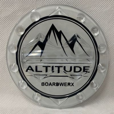 ALTITUDE BOARDWERX 4" Clear Round Snowboard Stomp PAD