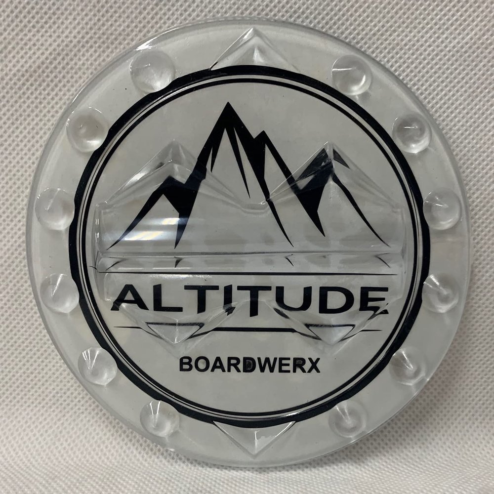 ALTITUDE BOARDWERX 4" Clear Round Snowboard Stomp PAD