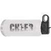 CustomGiftsNow Cheer - Cheerleading 32-Ounce Engraved Double-Wall Insulated Stainless Steel Sports Water Bottles with Flip Top Lid, Straw (White) view 1