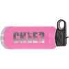 CustomGiftsNow Cheer - Cheerleading 32-Ounce Engraved Double-Wall Insulated Stainless Steel Sports Water Bottles with Flip Top Lid, Straw (Pink) view 1
