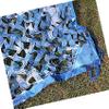 Tophacker Camouflage Netting Camo Bulk Roll Lightweight Car Concealment Garden Pergola Cover for Hunting Shooting Camping Decoration Sunscreen Nets Blue Customize view 4