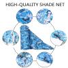 Tophacker Camouflage Net Camo Shade Nethunting Blinds with Mesh Attached Garden Pergola Cover for Outdoor Camping Decoration Swimming Pool Blue Customize view 3