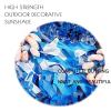Tophacker Camouflage Net Camo Shade Nethunting Blinds with Mesh Attached Garden Pergola Cover for Outdoor Camping Decoration Swimming Pool Blue Customize view 4
