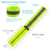 IDOU Reflective Bands for Arm/Wrist/Ankle/Leg,High Visibility Reflective Running Gear for Walking/Cycling/Running,Biking Accessories for Women and Men/2 PACK view 3