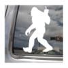 Bigfoot Middle Finger - Sasquatch Bigfoot Funny Humorous Car Truck Van Moped Helmet Hard Hat Auto Automotive Craft Cup Tumbler Laptop Vinyl Decal Bumper Window Wall Sticker 02093 view 1