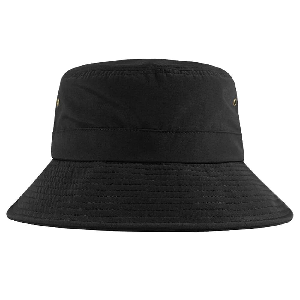 L/XXL Oversize Bucket Hat for Big/Large Head,Quick-Drying Summer Beach Sun Cap (Black, XXL(24.4"-25.6"))