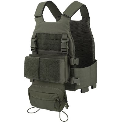 EMERSONGEARS Tactical Molle Chest Rig Vest 500D Laser Cut Vest Tactical Quick Release Modular Magazine Pouch FCSK MK3 Chest Rig Backpack for Airsoft Hunting