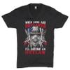 When Guns are Outlawed I'll Become an Outlaw V-Neck T-Shirt 2nd Amendment Tee Black Small view 1