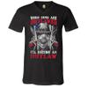 When Guns are Outlawed I'll Become an Outlaw V-Neck T-Shirt 2nd Amendment Tee Black Small view 4