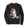 Funny Japanese Kawaii Ramen Reptile Leopard Gecko Sweatshirt view 1