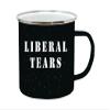 Rogue River Tactical Large Funny Liberal Tears Camp Mug Enamel Camping Coffee Cup Gift Conservative Republican view 2