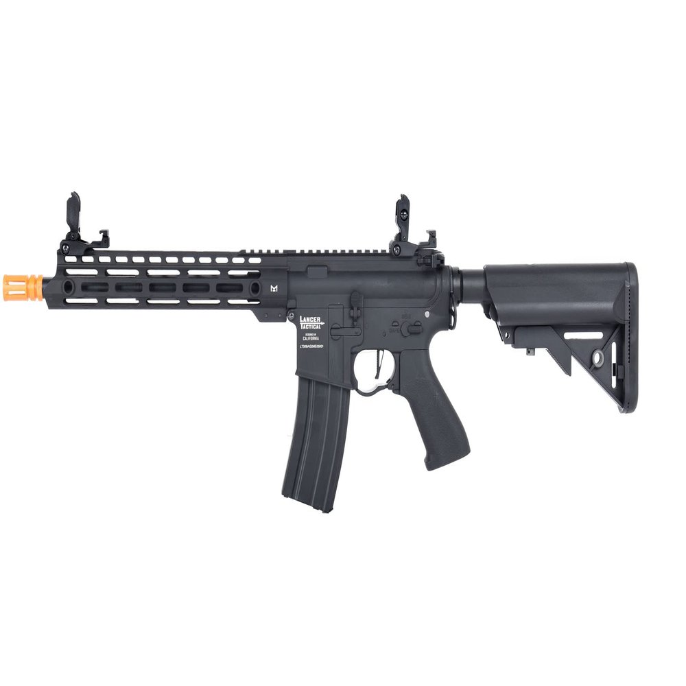 Lancer Tactical Gen 2 Proline MLOK Enforcer Blackbird Full Metal Airsoft AEG M4 (ETU & Mosfet Included)