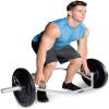 YRHH Hex Bar Shrug Bar,57" Chrome Weight Lifting Bar Deadlift Bar with Two-Handle, for Squats, Deadlifts, Shrugs Power Pulls, 1000Lbs Weight Capacity,Gym Equipment for Walk-142cm view 2