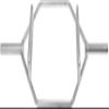 YRHH Hex Bar Shrug Bar,57" Chrome Weight Lifting Bar Deadlift Bar with Two-Handle, for Squats, Deadlifts, Shrugs Power Pulls, 1000Lbs Weight Capacity,Gym Equipment for Walk-142cm view 4