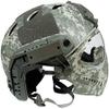 Integrated Airsoft Tactical PJ Helmet F27, with A Removable Full Face Mask and Goggles, Used for Pilot Protection, CS Games, Airsoft Paintball, Military Combat Shooting and Other Outdoor Sports. view 2