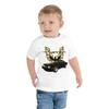 1977 Firebird Trans Am Muscle Car Toddler Short Sleeve Tee White view 1