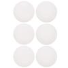 Hozee 6 Pcs Pong Ball, ABS 6 Pcs Table Tennis Ball, Practical for Sports Equipment Sports Accessories(White) view 2