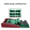 YRHH Sumptuous Golf Mat Putting Green Golf Practice Mat with Automatic Ball Return Function Portable Golf Practice Mat view 4