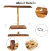 Bestdon Ring Toss Games for Adults, Fast-Paced Interactive Toss Games with Shot Ladder Bundle, Outdoor Indoor Handmade Wooden Hook and Ring Game for Bars, Home, Large view 4