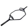 YRHH Hex Shape Bar, Squat Deadlift Hexagonal Barbell Bar, Ring Lever, Six-Sided Small Hole Curved Bar, Gym Lever Shoulder Training Room,for Muscle Strength Fitness Exercise Home-Solid Frame||5CM view 1