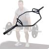 YRHH Hex Shape Bar, Squat Deadlift Hexagonal Barbell Bar, Ring Lever, Six-Sided Small Hole Curved Bar, Gym Lever Shoulder Training Room,for Muscle Strength Fitness Exercise Home-Solid Frame||5CM view 2