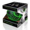 Millenti Soccer Balls Size 5 - Reverse Bend It Soccer Ball, Training Ball, Curving Ball with High-Visibility, Easy to Track Designs, Black/Green, SB0905G view 3