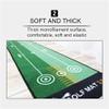 YRHH 1Pcs Golf Putting Mat Mini Practice Machine Washable Indoor Outdoor Office Two-Way Training Mat view 3