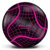 Millenti Soccer Balls Size 5 - Reverse Bend It Soccer Ball, Training Ball, Curving Ball with High-Visibility, Easy to Track Designs, Black/Pink, SB0905P view 1
