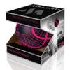 Millenti Soccer Balls Size 5 - Reverse Bend It Soccer Ball, Training Ball, Curving Ball with High-Visibility, Easy to Track Designs, Black/Pink, SB0905P view 3