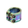 CLAS FOX Pro Scooter Clamps 2 Bolt Clamp Compatible for Standard and Oversized Scooter Bars (Rainbow) view 4