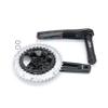 SRAM Rival AXS Wide Power Meter Crankset - 170mm, 12-Speed, 43/30t Yaw, 94 BCD, DUB Spindle Interface, Black, D1 view 4
