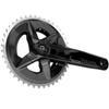 SRAM Rival AXS Crankset with Quarq Power Meter - 172.5mm, 12-Speed, 46/33t Yaw, 107 BCD, DUB Spindle Interface, Black, D1 view 2