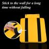 YRHH Wall-Mounted Sandbag,Wall Boxing Pad, Home Adjustable Mute Strike Target Bags, Save Space Multilayer Focus Bags, 20 20 10 cm-Yellow view 4