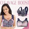 Air Exsecret Ultimate Lift Stretch Full-Figure Seamless Lace Cut-Out Bra, Sports and Sleep Extra Lift Bras for Women (Green A, 36/80D) view 3