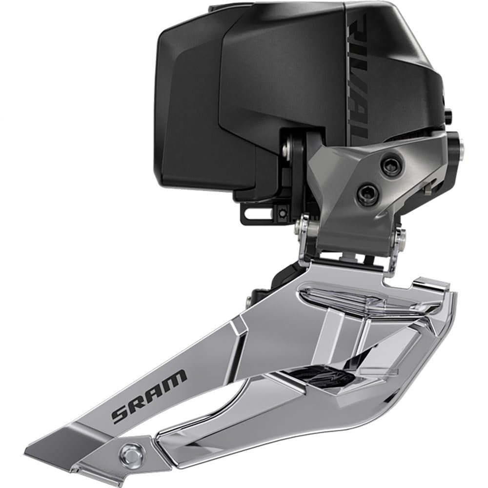 SRAM Rival eTap AXS Front Derailleur - 2x12-Speed, Braze-on, Black, D1