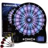 Turnart Electronic Dart Board,13 inch Illuminated Segments Light Based Games Electric Dartboard Purple for Enhanced Durability Professional with Scoring (Purple) view 1