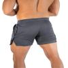 EVERWORTH Men's Athletic Shorts Gym Workout Short Shorts Casual Shorts Running Bodybuilding 5 Inch Inseam Shorts Grey US XL view 4