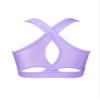 winying Kids Girls Wireless Yoga Sports Bras Child Fitness Cotton Crop Tops Vest Running Training Bra Purple 3 8 view 2