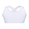 winying Kids Girls Wireless Yoga Sports Bras Child Fitness Cotton Crop Tops Vest Running Training Bra White 3 6 view 1